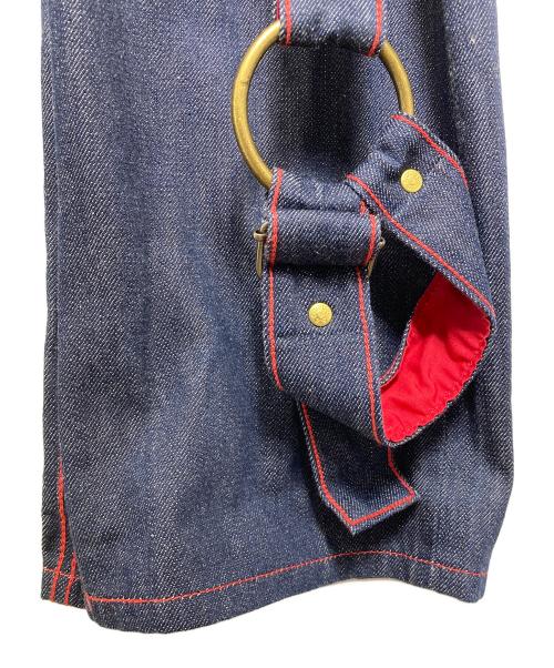 LEVI'S（リーバイス）LEVI'S (リーバイス) Jean Paul GAULTIER (ジャンポールゴルチェ) ボンテージデニムパンツ インディゴ サイズ:W34 L32の古着・服飾アイテム