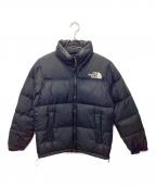 THE NORTH FACEザ ノース フェイス）の古着「ダウンジャケット ヌプシジャケット」｜ブラック