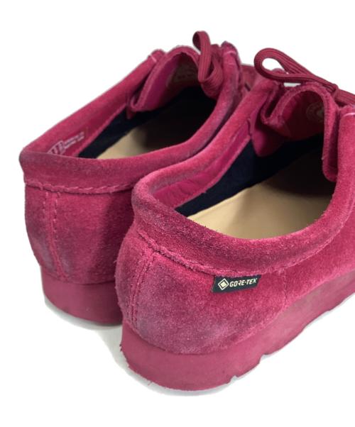 CLARKS（クラークス）CLARKS (クラークス) ワラビーシューズ ショッキングピンク サイズ:23.5の古着・服飾アイテム