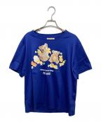 PINK HOUSEピンクハウス）の古着「プリントTシャツ」｜ブルー