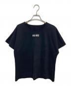 PINK HOUSEピンクハウス）の古着「ロゴTシャツ」｜ブラック