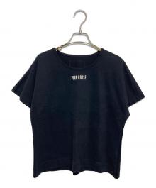 PINK HOUSE（ピンクハウス）の古着「ロゴTシャツ」｜ブラック