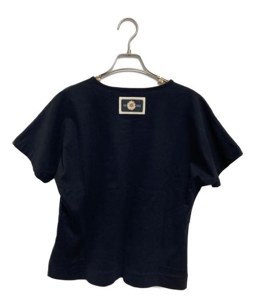 PINK HOUSE（ピンクハウス）PINK HOUSE (ピンクハウス) ロゴTシャツ ブラック サイズ:Freeの古着・服飾アイテム