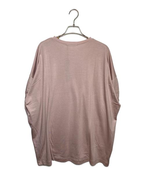 mizuiro-ind（ミズイロインド）mizuiro-ind (ミズイロインド) クルーネックTシャツ パープル サイズ:Freeの古着・服飾アイテム