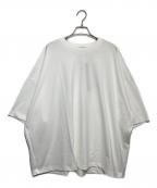 mizuiro-indミズイロインド）の古着「クルーネックTシャツ」｜ホワイト