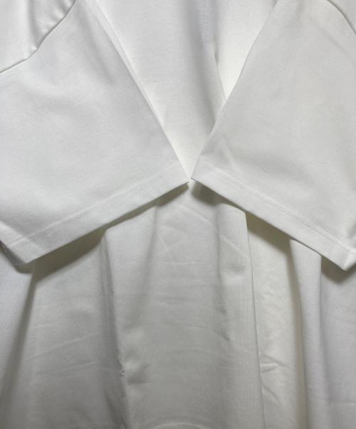 mizuiro-ind（ミズイロインド）mizuiro-ind (ミズイロインド) クルーネックTシャツ ホワイト サイズ:Freeの古着・服飾アイテム