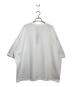 mizuiro-ind (ミズイロインド) クルーネックTシャツ ホワイト サイズ:Free：5000円
