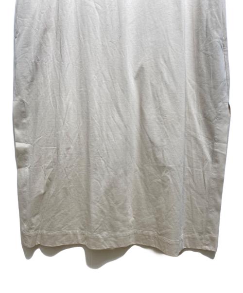 ebure（エブール）ebure (エブール) カットソーワンピース ベージュ サイズ:38 未使用品の古着・服飾アイテム