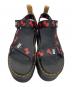 Dr.Martens (ドクターマーチン) HELLO KITTY (ハローキティ) 厚底ストラップサンダル VEGAN SANDAL HK ブラック サイズ:25(EU39)：8000円