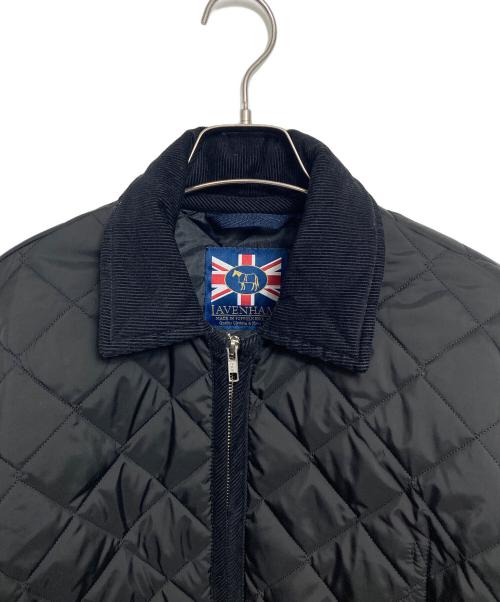 LAVENHAM（ラベンハム）LAVENHAM (ラベンハム) キルティングジャケット ブラック サイズ:38の古着・服飾アイテム