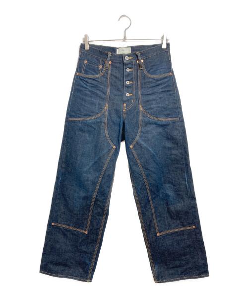 SUGARHILL（シュガーヒル）SUGARHILL (シュガーヒル) クラシカルダブルニーデニムパンツ インディゴ サイズ:30の古着・服飾アイテム