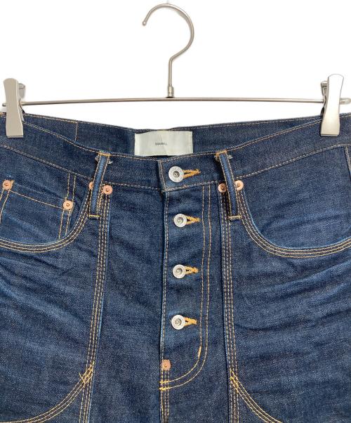 SUGARHILL（シュガーヒル）SUGARHILL (シュガーヒル) クラシカルダブルニーデニムパンツ インディゴ サイズ:30の古着・服飾アイテム