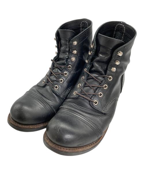 RED WING（レッドウィング）RED WING (レッドウィング) 8084 IRON RANGER ブラック サイズ:27の古着・服飾アイテム