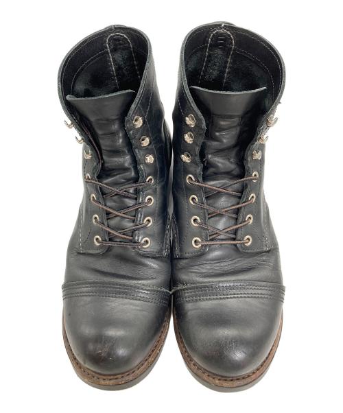 RED WING（レッドウィング）RED WING (レッドウィング) 8084 IRON RANGER ブラック サイズ:27の古着・服飾アイテム