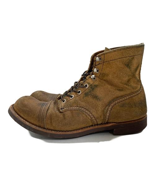 RED WING（レッドウィング）RED WING (レッドウィング) 8083 IRON RANGER ベージュ サイズ:27の古着・服飾アイテム
