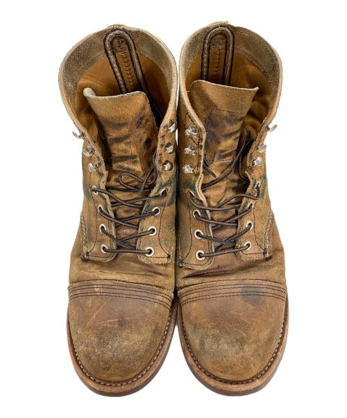 RED WING（レッドウィング）RED WING (レッドウィング) 8083 IRON RANGER ベージュ サイズ:27の古着・服飾アイテム
