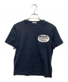中古・古着通販】MONCLER (モンクレール) ワッペンTEE ネイビー サイズ