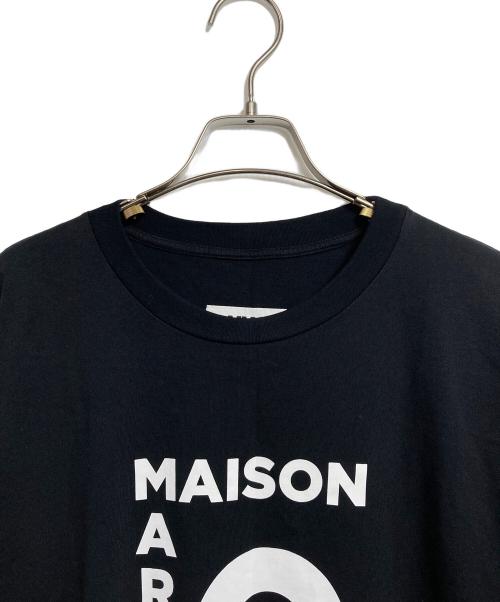 MM6 Maison Margiela（エムエムシックスメゾンマルジェラ）MM6 Maison Margiela (エムエムシックスメゾンマルジェラ) プリントTシャツ ブラック サイズ:XSの古着・服飾アイテム