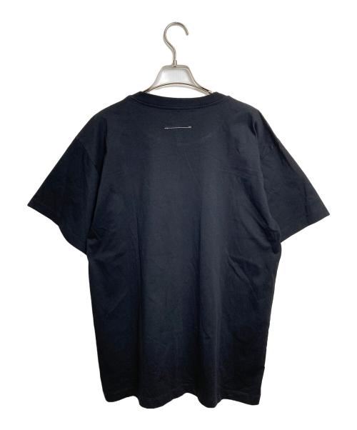MM6 Maison Margiela（エムエムシックスメゾンマルジェラ）MM6 Maison Margiela (エムエムシックスメゾンマルジェラ) プリントTシャツ ブラック サイズ:XSの古着・服飾アイテム