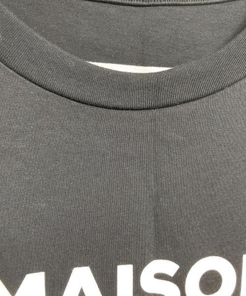 MM6 Maison Margiela（エムエムシックスメゾンマルジェラ）MM6 Maison Margiela (エムエムシックスメゾンマルジェラ) プリントTシャツ ブラック サイズ:XSの古着・服飾アイテム