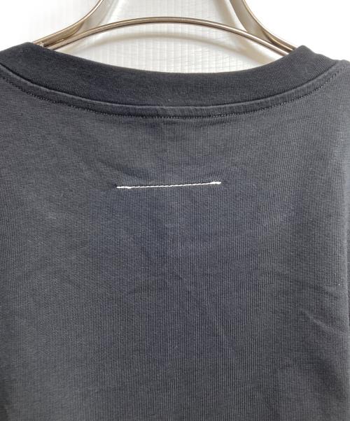 MM6 Maison Margiela（エムエムシックスメゾンマルジェラ）MM6 Maison Margiela (エムエムシックスメゾンマルジェラ) プリントTシャツ ブラック サイズ:XSの古着・服飾アイテム