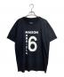 MM6 Maison Margiela（エムエムシックスメゾンマルジェラ）の古着「プリントTシャツ」｜ブラック