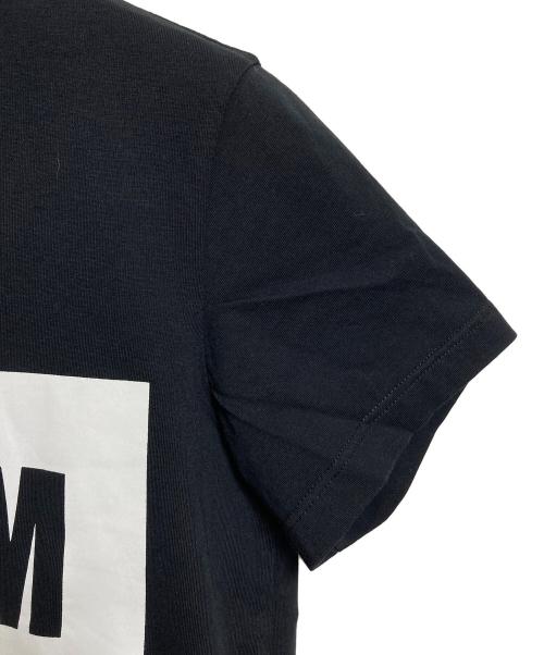 MSGM（エムエスジーエム）MSGM (エムエスジーエム) ロゴTEE ブラック サイズ:XSの古着・服飾アイテム
