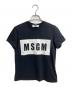 MSGM（エムエスジーエム）の古着「ロゴTEE」｜ブラック