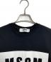 MSGM (エムエスジーエム) ロゴTEE ブラック サイズ:XS：6000円