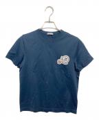 MONCLERモンクレール）の古着「ワッペンTEE」｜ネイビー