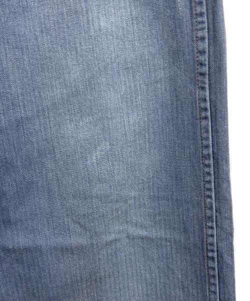 RRL（ダブルアールエル）RRL (ダブルアールエル) ヘリンボーントラウザーワークパンツ ブルー サイズ:28の古着・服飾アイテム