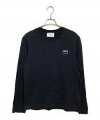 AMI Alexandre Mattiussiアミアレクサンドルマテュッシ）の古着「ロングスリーブカットソー」｜ブラック