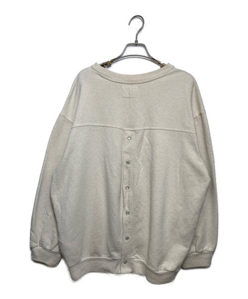 LEVI'S（リーバイス）LEVI'S (リーバイス) GANNI (ガニー) プリントスウェット ベージュ サイズ:Sの古着・服飾アイテム