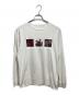 uniform experiment（ユニフォームエクスペリメント）の古着「ARAKI POLAROID L/S TEE」｜ホワイト