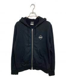 F.C.Real Bristol（エフシーレアルブリストル）の古着「MULTI COLOR STAR ZIP UP HOODY」｜ブラック