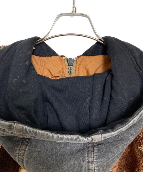 DIESEL（ディーゼル）DIESEL (ディーゼル) ボアジャケット S-DEPLA-0QKAN ベージュ サイズ:Mの古着・服飾アイテム