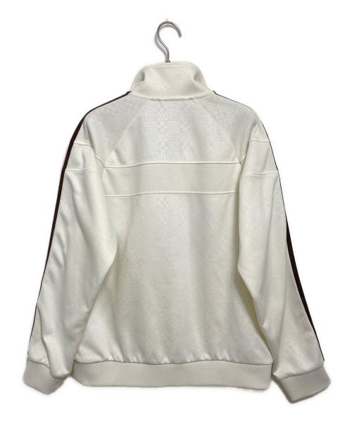 adidas（アディダス）adidas (アディダス) トラックジャケット ホワイト×ブラウン サイズ:Mの古着・服飾アイテム