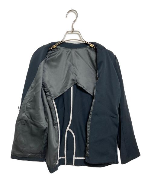 COHINA（コヒナ）COHINA (コヒナ) ダブルテーラードジャケット グレー サイズ:Fの古着・服飾アイテム
