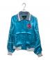 Hysteric Glamour（ヒステリックグラマー）の古着「スタジャン　HYSTERIC ROLLERS」｜スカイブルー