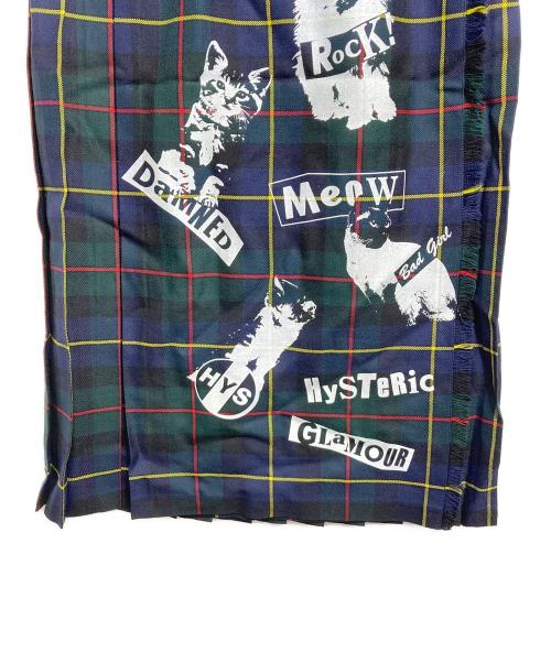 O'NEIL OF DUBLIN（オニールオブダブリン）O'NEIL OF DUBLIN (オニールオブダブリン) Hysteric Glamour (ヒステリックグラマー) チェックスカート ネイビー サイズ:M 未使用品の古着・服飾アイテム