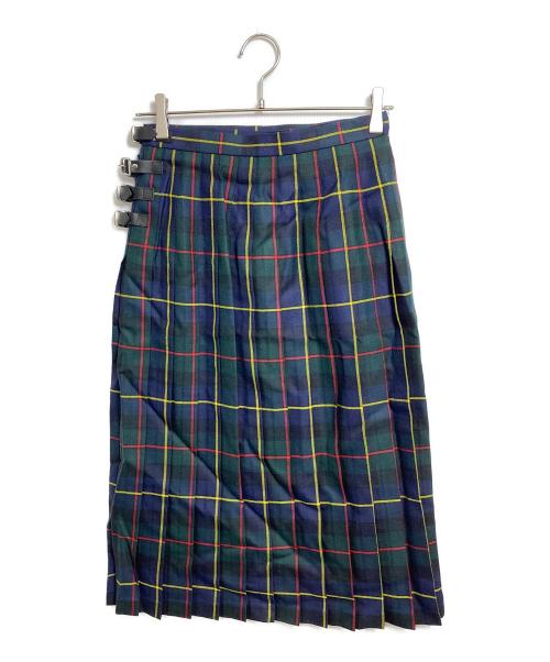 O'NEIL OF DUBLIN（オニールオブダブリン）O'NEIL OF DUBLIN (オニールオブダブリン) Hysteric Glamour (ヒステリックグラマー) チェックスカート ネイビー サイズ:M 未使用品の古着・服飾アイテム