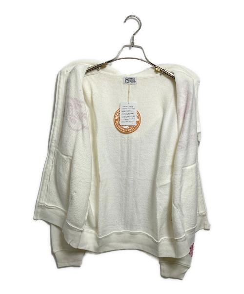Hysteric Glamour（ヒステリックグラマー）Hysteric Glamour (ヒステリックグラマー) ジップパーカー　VIXEN SCRATCH ホワイト サイズ:FREE 未使用品の古着・服飾アイテム