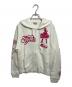 Hysteric Glamour（ヒステリックグラマー）の古着「ジップパーカー　VIXEN SCRATCH」｜ホワイト