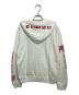Hysteric Glamour (ヒステリックグラマー) ジップパーカー　VIXEN SCRATCH ホワイト サイズ:FREE 未使用品：10000円