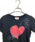 Vivienne Westwood RED LABEL (ヴィヴィアンウエストウッドレッドレーベル) プリントTシャツ ブラック サイズ:3：6000円