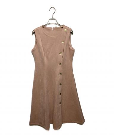 新品 カルバンクライン ノースリーブ ピンク ワンピース 10 XL 中古・古着通販】Calvin Klein (カルバンクライン) ノースリーブ