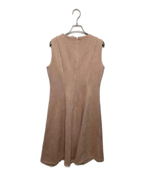 Calvin Klein（カルバンクライン）Calvin Klein (カルバンクライン) ノースリーブワンピース ピンク サイズ:8の古着・服飾アイテム