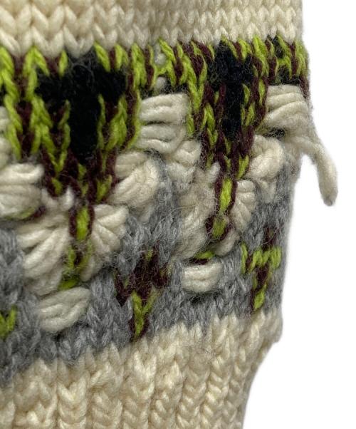 Coohem（コーヘン）Coohem (コーヘン) KOUHEN NORDIC KNIT PULLOVER アイボリー サイズ:XLの古着・服飾アイテム