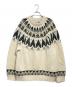 Coohem（コーヘン）の古着「KOUHEN NORDIC KNIT PULLOVER」｜アイボリー