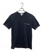 COMME des GARCONS SHIRTコムデギャルソンシャツ）の古着「CLASSIC S／S T-SHIRT」｜ブラック